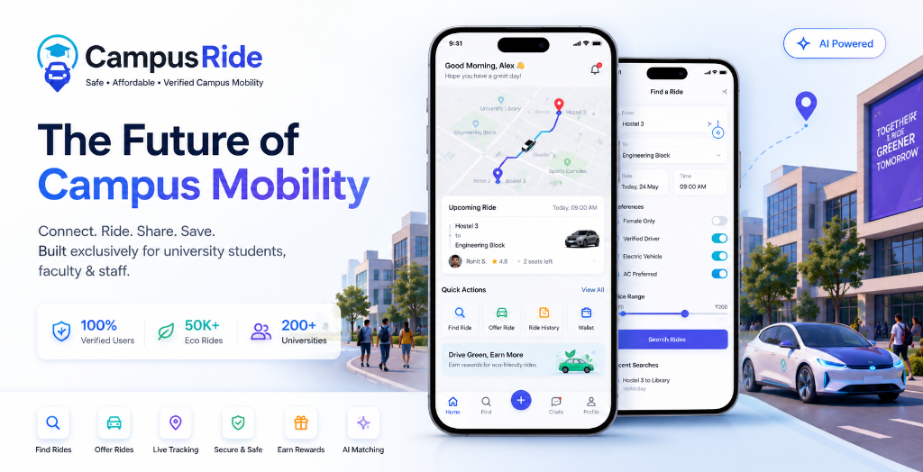 Campus Ride-Sharing Network