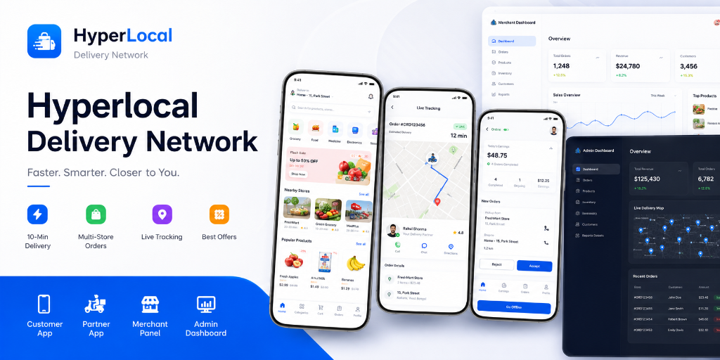 Hyperlocal Delivery Network